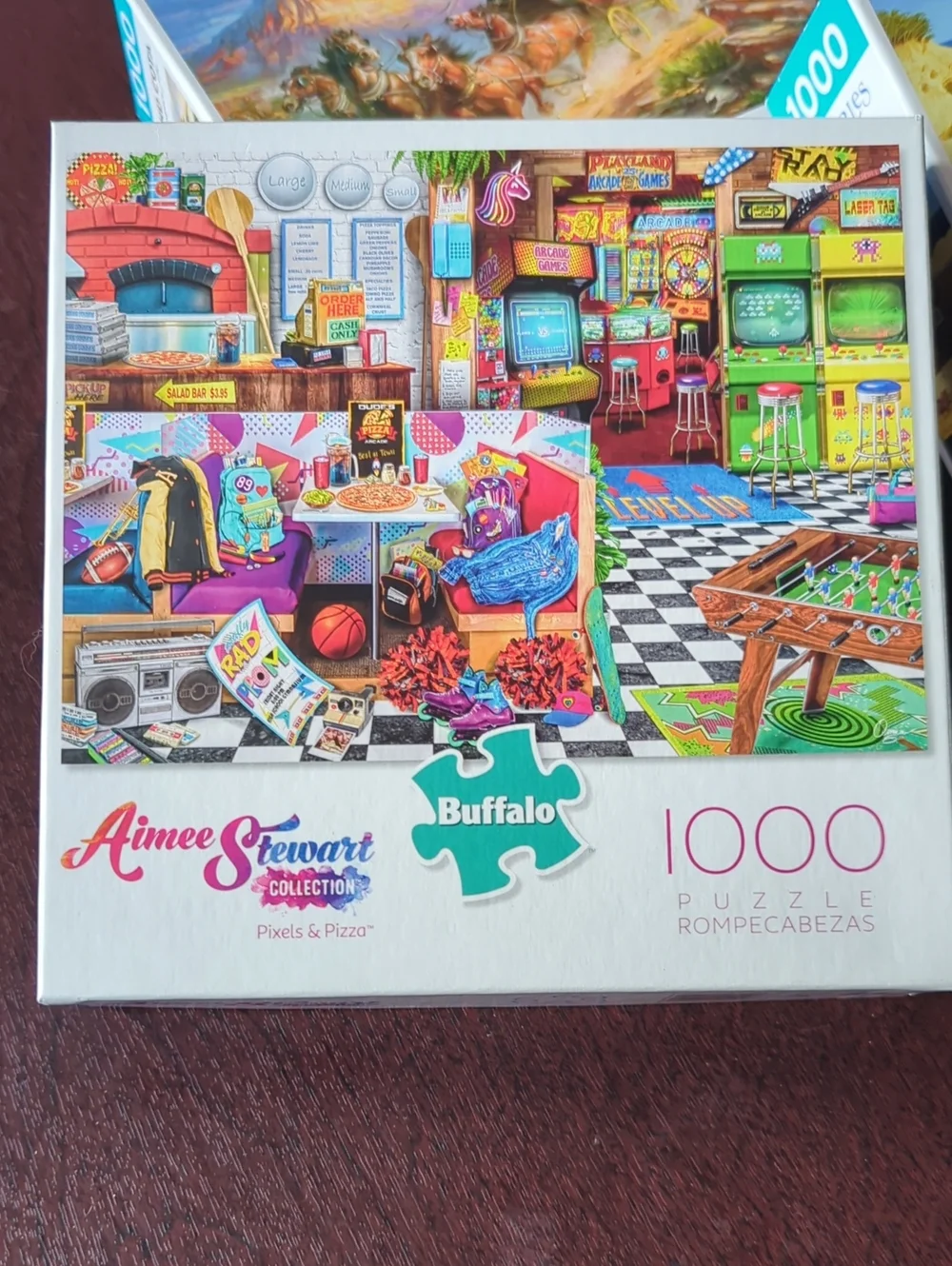 (3) Buffalo Games and Puzzles 1000pc Puzzles. See pictures